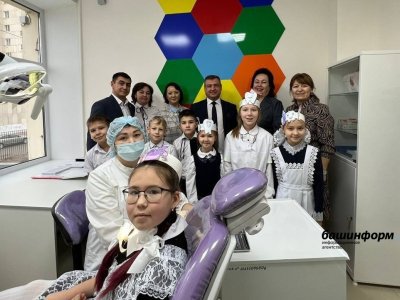 В Уфе в башкирском лицее №2 открыли стоматологический кабинет