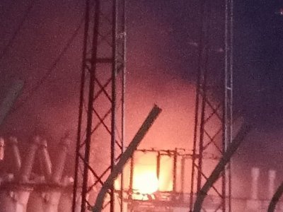 В Чишминском районе горела подстанция «Пионерская»