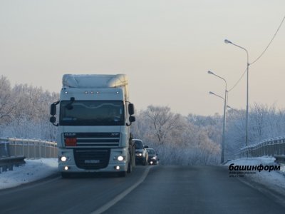 Участок М-5 «Урал» в Башкирии временно закрыли для проезда большегрузов