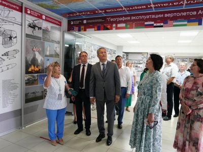 Радий Хабиров посетил Кумертауский историко-краеведческий музей