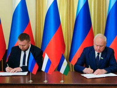 Парламенты Башкирии и ЛНР заключили соглашение о сотрудничестве
