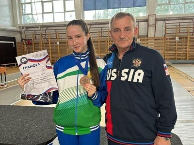 Рапиристка из Башкирии Малена Шаймуратова стала бронзовым призером всероссийского турнира