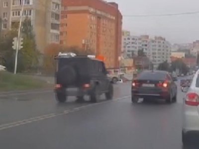 В Уфе сотрудники ГИБДД нашли водителя Mercedes-Benz, грубо нарушившего ПДД