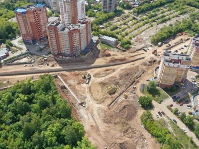 В Уфе идет строительство транспортного коридора «Дорога жизни»