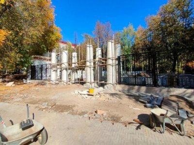 В Уфе готовность реконструируемого сада Аксакова составляет 95%, он откроется в День Республики