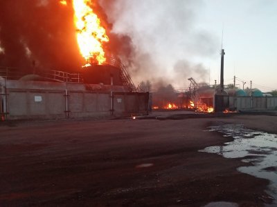 При пожаре в уфимской Нижегородке пострадал человек — минздрав Башкирии