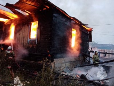 В пожаре в Караидельском районе Башкирии погиб человек