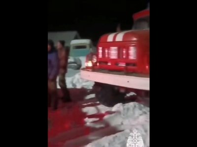 В Башкирии при пожаре в сарае погиб одномесячный теленок