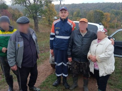 В лесах Башкирии потерялись трое мужчин и две женщины