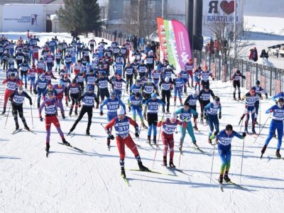 В уфимском лыжном марафоне приняли участие более 7000 человек