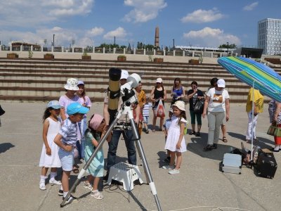 Уфимцев приглашают понаблюдать за Солнцем в телескоп