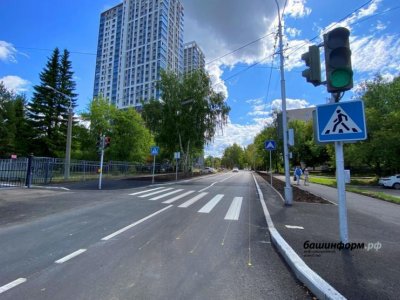 В Уфе полностью завершен ремонт дорог по нацпроекту «Безопасные качественные дороги»