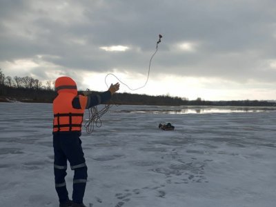 В Туймазинском районе Башкирии рыбак провалился под лед