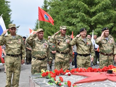 В Башкирии состоялся слёт ветеранов боевых действий Зауралья