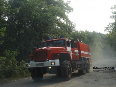 В двух районах Башкирии прогнозируется чрезвычайная пожарная опасность