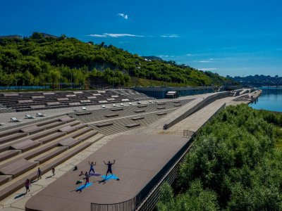 В Уфе ищут подрядчика для строительства арки на набережной реки Белой