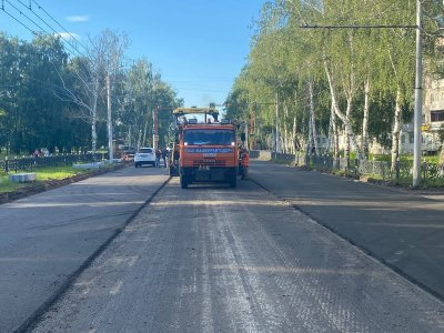 В Стерлитамаке ремонтируют дорогу к больничному городку