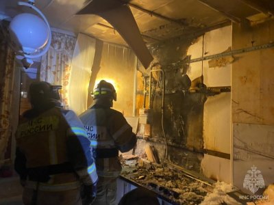 В Башкирии пожарный извещатель спас многодетную семью от большого пожара