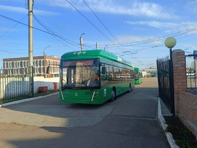 Троллейбусы «Горожанин» вышли на линию в Уфе