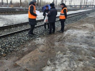 В Уфе на станции Дема выявили 15 нарушителей правил перехода ж/д путей