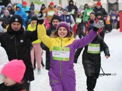 Участники «Забега обещаний» в Башкирии пробежали символические 2023 метра