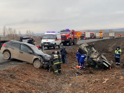 В Туймазинском районе Башкирии произошло ДТП с погибшим