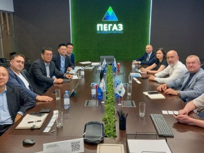 Представители НИПИ ПЕГАЗ и китайской инжиниринговой компании HOTO провели рабочую встречу в Уфе