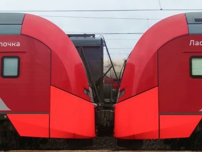 В Башкирии впервые в России опробован запуск сдвоенного поезда «Ласточка»