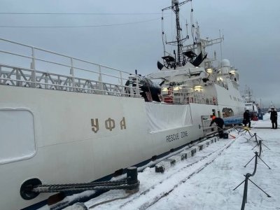 Пограничный патрульный корабль «Уфа» приступает к службе