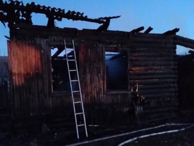 В пожаре в Иглинском районе Башкирии погиб человек