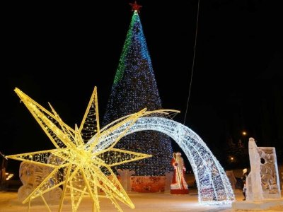В Уфе объявлен конкурс на лучшее новогоднее оформление фасадов
