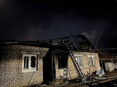 При пожаре в Уфе погибла женщина