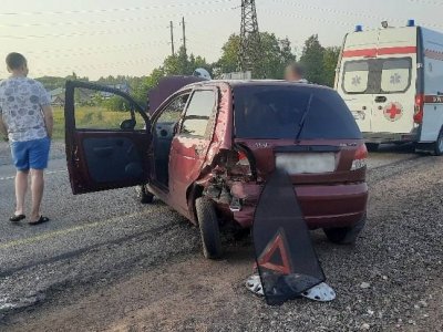В Башкирии в ДТП водителя Daewoo Matiz зажало в машине - потребовалась помощь спасателей