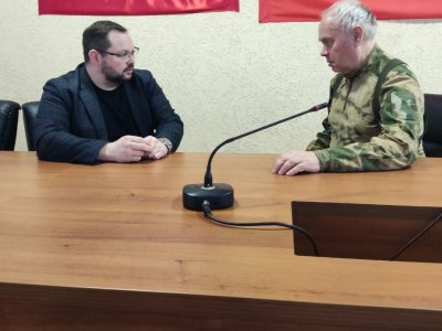 Константин Толкачев в ходе рабочей поездки в Херсон встретился с медиками и бойцами из Башкирии