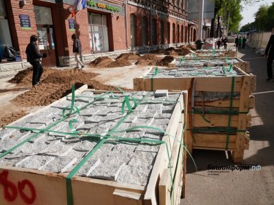 В Уфе на улице Ленина пройдет масштабная замена тротуарной плитки