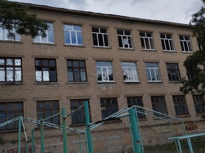 Строители из Башкирии восстанавливают в ЛНР школу № 2 «Берегиня»