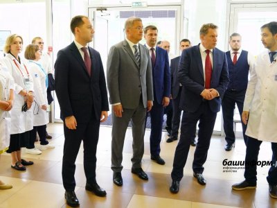 Министр здравоохранения России и Глава Башкирии ознакомились с работой уфимской поликлиники