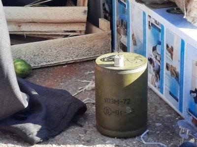Жителей Башкирии напугала найденная у мусорных баков учебная мина