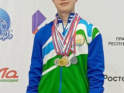 Пловец из Башкирии с интеллектуальными нарушениями завоевал 7 медалей на первенстве России