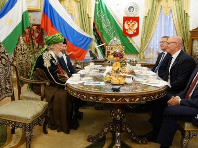 В Уфе Дмитрий Чернышенко встретился с верховным муфтием России и посетил Исламский университет