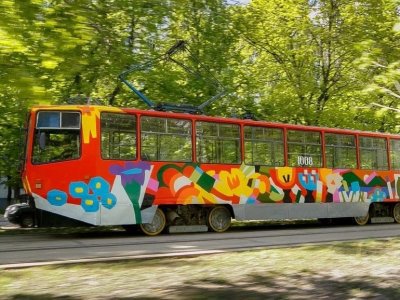 К юбилею Уфы раскрасят трамваи