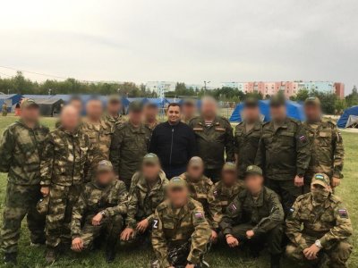 Добровольцы Стерлитамака проходят боевое слаживание в полку "Башкортостан"
