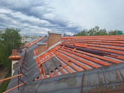 В Башкирии ремонтируют крыши 38 домов, в 14 работы уже завершены