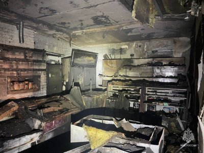 Сегодня ночью в одном из магазинов Башкирии произошел пожар