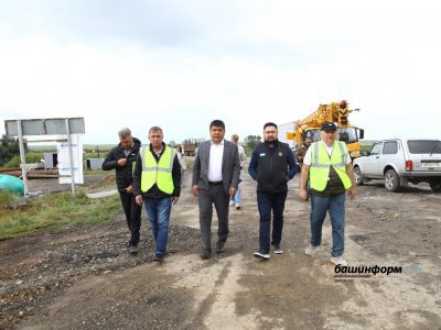 В Хайбуллинском районе Башкирии приступили к ремонту Новозирганского моста