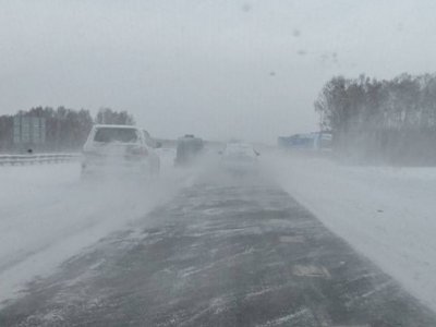 На автодорогах Башкирии из-за неблагоприятной погоды ограничили движение