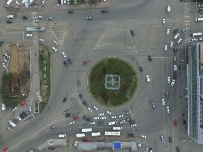 В Уфе благоустроят сквер по улице Революционной около кольца Центрального рынка