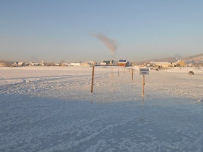 В Башкирии открыли первую ледовую переправу