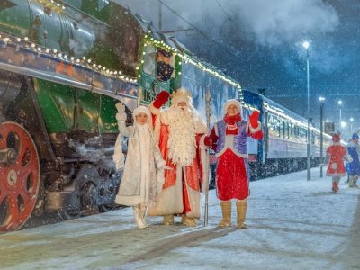 19 декабря в Уфу приедет поезд Деда Мороза