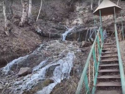 В Башкирии охотники за металлом украли общественный туалет на водопаде Усак-Кичу
